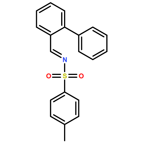 Benzenesulfonamide, N-([1,1-biphenyl]-2-ylmethylene)-4-methyl- 