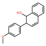 1-Naphthalenol, 1,2-dihydro-2-(4-methoxyphenyl)-, (1S,2R)- 
