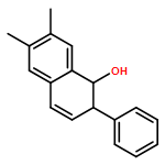 1-Naphthalenol, 1,2-dihydro-6,7-dimethyl-2-phenyl-, (1S,2R)- 
