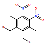 Benzene, 1,2-bis(bromomethyl)-3,6-dimethyl-4,5-dinitro- 