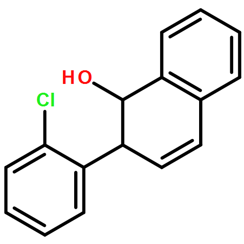1-Naphthalenol, 2-(2-chlorophenyl)-1,2-dihydro-, (1S,2R)- 