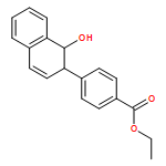 Benzoic acid, 4-[(1S,2R)-1,2-dihydro-1-hydroxy-2-naphthalenyl]-, ethyl ester 