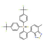 2,1,3-Benzothiadiazole, 4-[2-[bis[4-(trifluoromethyl)phenyl]phosphinothioyl]phenyl]-7-methyl- 
