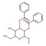 α-D-Glucopyranoside, methyl, 2,3-dibenzoate 