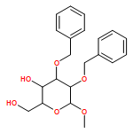 α-D-Galactopyranoside, methyl 2,3-bis-O-(phenylmethyl)- 