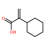 Cyclohexaneacetic acid, α-methylene- 