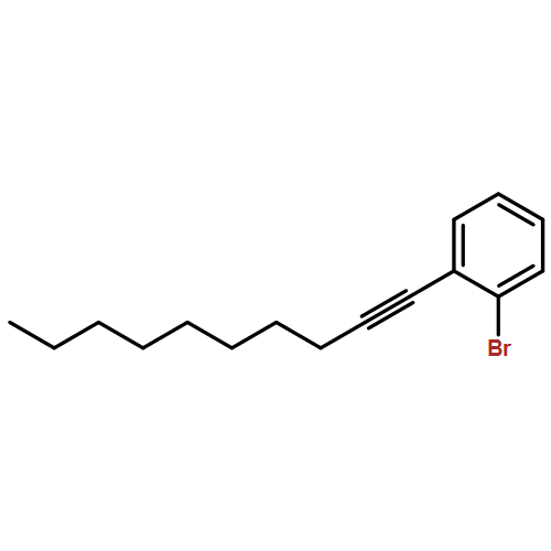 Benzene, 1-bromo-2-(1-decyn-1-yl)- 