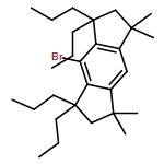 s-Indacene, 4-bromo-1,2,3,5,6,7-hexahydro-1,1,7,7-tetramethyl-3,3,5,5-tetrapropyl- 