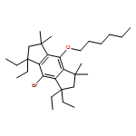 s-Indacene, 4-bromo-3,3,5,5-tetraethyl-8-(hexyloxy)-1,2,3,5,6,7-hexahydro-1,1,7,7-tetramethyl- 