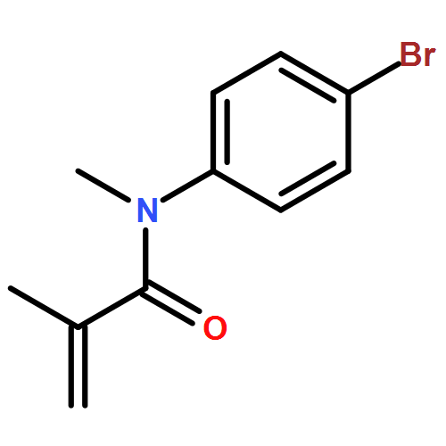 2-Propenamide, N-(4-bromophenyl)-N,2-dimethyl- 