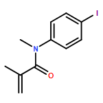 2-Propenamide, N-(4-iodophenyl)-N,2-dimethyl- 