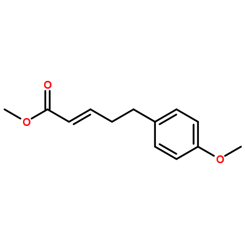 2-Pentenoic acid, 5-(4-methoxyphenyl)-, methyl ester 