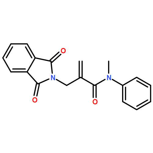 2H-Isoindole-2-propanamide, 1,3-dihydro-N-methyl-α-methylene-1,3-dioxo-N-phenyl- 