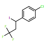 Benzene, 1-chloro-4-(3,3,3-trifluoro-1-iodopropyl)- 