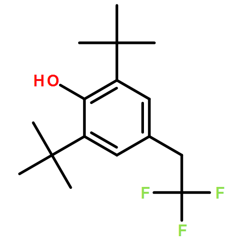 Phenol, 2,6-bis(1,1-dimethylethyl)-4-(2,2,2-trifluoroethyl)- 