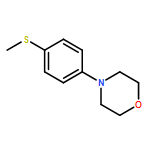 Morpholine, 4-[4-(methylthio)phenyl]- 