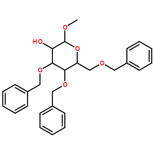 α-D-Mannopyranoside, methyl 3,4,6-tris-O-(phenylmethyl)- 