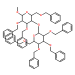 α-D-Glucopyranoside, methyl 2,3,6-tris-O-(phenylmethyl)-4-O-[2,3,4,6-tetrakis-O-(phenylmethyl)-α-D-glucopyranosyl]- 