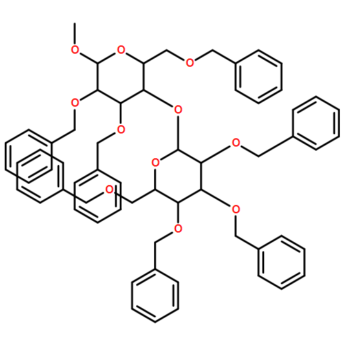 α-D-Glucopyranoside, methyl 2,3,6-tris-O-(phenylmethyl)-4-O-[2,3,4,6-tetrakis-O-(phenylmethyl)-β-D-glucopyranosyl]- 