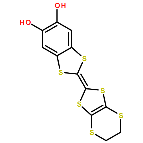 1,3-Benzodithiole-5,6-diol, 2-(5,6-dihydro-1,3-dithiolo[4,5-b][1,4]dithiin-2-ylidene)- 