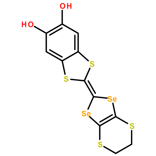 1,3-Benzodithiole-5,6-diol, 2-(5,6-dihydro-1,3-diselenolo[4,5-b][1,4]dithiin-2-ylidene)- 