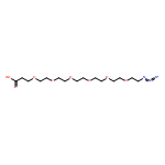 Propanoic acid, 3-[2-[2-[2-[2-[2-(2-azidoethoxy)ethoxy]ethoxy]ethoxy]ethoxy]ethoxy]- 