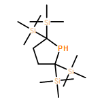 Phospholane, 2,2,5,5-tetrakis(trimethylsilyl)- 