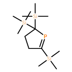 2H-Phosphole, 3,4-dihydro-2,2,5-tris(trimethylsilyl)- 