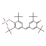 2,5-Cyclohexadien-1-one, 4-[[3,5-bis(1,1-dimethylethyl)-4-[(trimethylsilyl)oxy]phenyl]methylene]-2,6-bis(1,1-dimethylethyl)- 