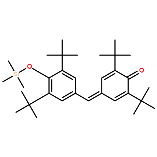 2,5-Cyclohexadien-1-one, 4-[[3,5-bis(1,1-dimethylethyl)-4-[(trimethylsilyl)oxy]phenyl]methylene]-2,6-bis(1,1-dimethylethyl)- 