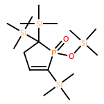 1H-Phosphole, 2,3-dihydro-2,2,5-tris(trimethylsilyl)-1-[(trimethylsilyl)oxy]-, 1-oxide 