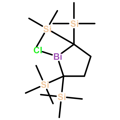 Bismolane, 1-chloro-2,2,5,5-tetrakis(trimethylsilyl)- 