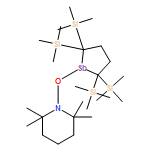 Piperidine, 2,2,6,6-tetramethyl-1-[[2,2,5,5-tetrakis(trimethylsilyl)-1-stibolanyl]oxy]- 