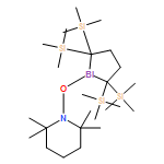 Piperidine, 2,2,6,6-tetramethyl-1-[[2,2,5,5-tetrakis(trimethylsilyl)-1-bismolanyl]oxy]- 