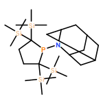 2-Azatricyclo[3.3.1.13,7]decane, 2-[2,2,5,5-tetrakis(trimethylsilyl)-1-phospholanyl]- 