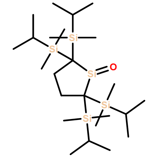 Silacyclopentane, 2,2,5,5-tetrakis[dimethyl(1-methylethyl)silyl]-1-oxo- 