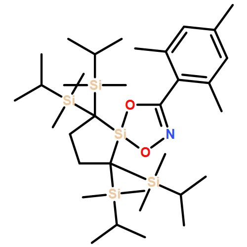 1,4-Dioxa-2-aza-5-silaspiro[4.4]non-2-ene, 6,6,9,9-tetrakis[dimethyl(1-methylethyl)silyl]-3-(2,4,6-trimethylphenyl)- 