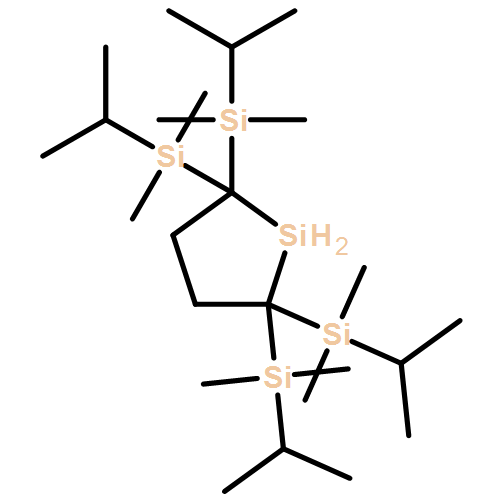 Silacyclopentane, 2,2,5,5-tetrakis[dimethyl(1-methylethyl)silyl]- 