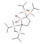 Silacyclopentane, 1,1-dibromo-2,2,5,5-tetrakis[dimethyl(1-methylethyl)silyl]- 