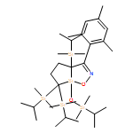 4H-Silolo[2,1-d][1,2,5]oxazasilole, 3a,6,6-tris[dimethyl(1-methylethyl)silyl]-7-[[dimethyl(1-methylethyl)silyl]oxy]-3a,5,6,7-tetrahydro-3-(2,4,6-trimethylphenyl)-, (3aR,7R)-rel- 