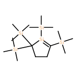 Silacyclopent-1-ene, 1,2,5,5-tetrakis(trimethylsilyl)- 