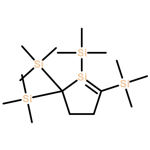 Silacyclopent-1-ene, 1,2,5,5-tetrakis(trimethylsilyl)- 