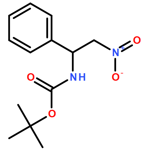 Carbamic acid, N-(2-nitro-1-phenylethyl)-, 1,1-dimethylethyl ester 