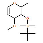 L-arabino-Hex-1-enitol, 1,5-anhydro-2,6-dideoxy-4-O-[(1,1-dimethylethyl)dimethylsilyl]-3-O-methyl- 