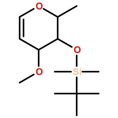 L-arabino-Hex-1-enitol, 1,5-anhydro-2,6-dideoxy-4-O-[(1,1-dimethylethyl)dimethylsilyl]-3-O-methyl- 