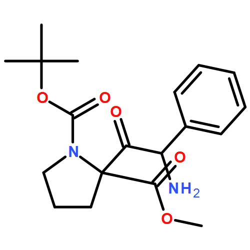 L-Proline, (2R)-N-[(1,1-dimethylethoxy)carbonyl]-2-phenylglycyl-, methyl ester 