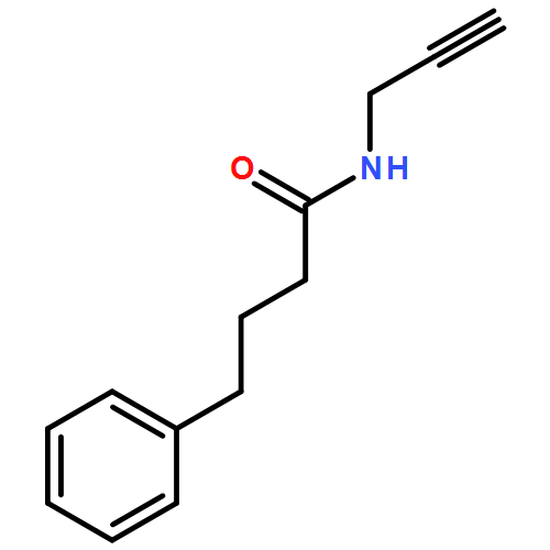 Benzenebutanamide, N-2-propyn-1-yl- 