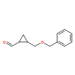 Cyclopropanecarboxaldehyde, 2-[(phenylmethoxy)methyl]-, cis- (9CI) 