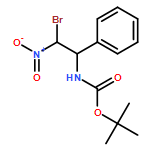 Carbamic acid, N-[(1R,2R)-2-bromo-2-nitro-1-phenylethyl]-, 1,1-dimethylethyl ester, rel- 