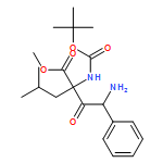 L-Leucine, (2R)-N-[(1,1-dimethylethoxy)carbonyl]-2-phenylglycyl-, methyl ester 